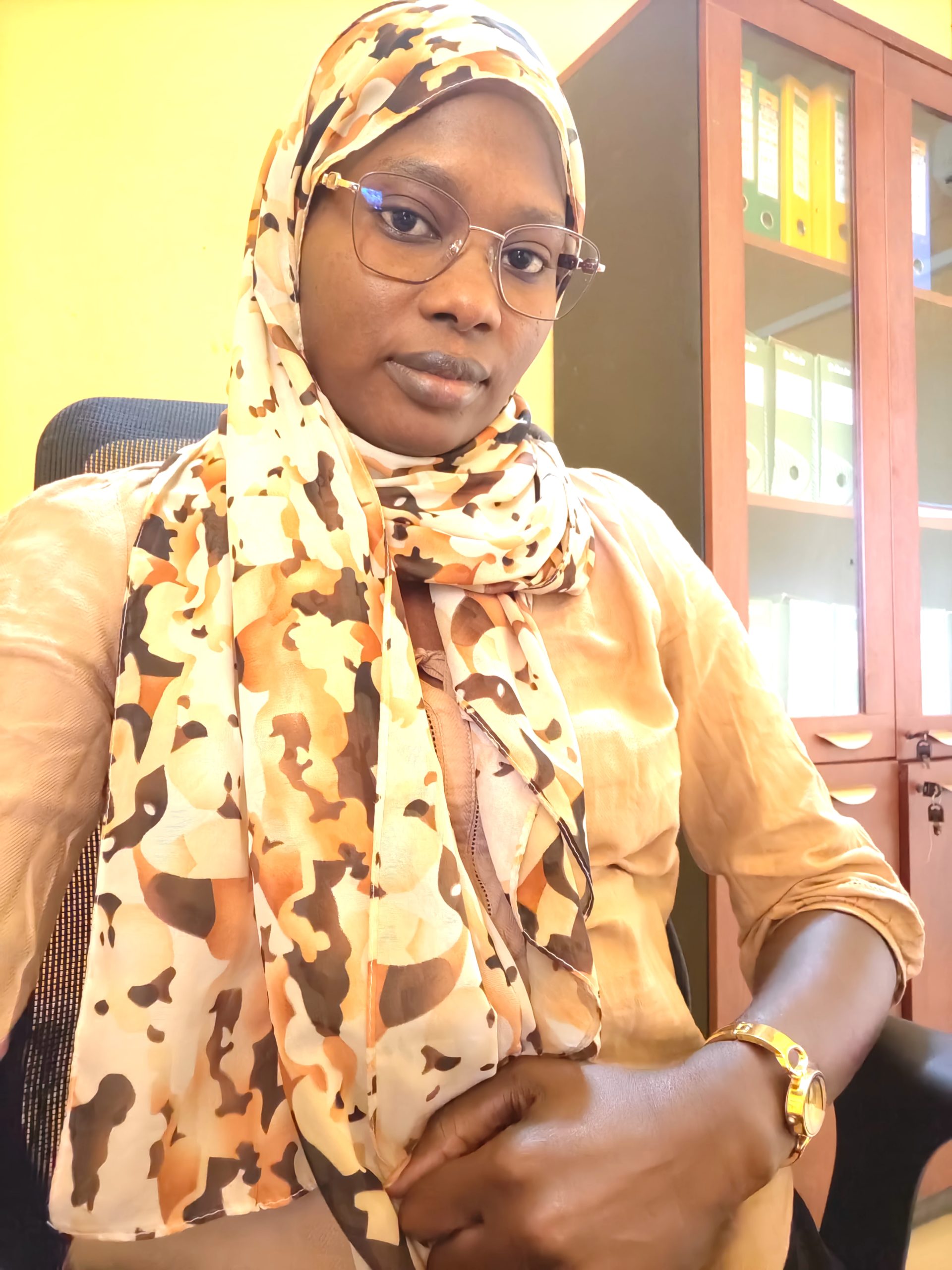 Madame Wane est assistante comptable du chef d'antenne nord du projet PRESAN- PC.